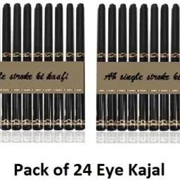 Eye Care Kajal With Sketch Pen Eye Liner, Set Of 24 ,Matte Finish Waterproof-5