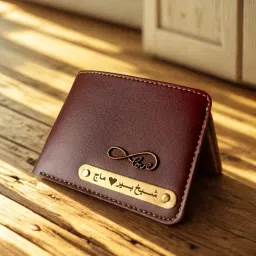 Men Casual, Ethnic, Evening/Party, Formal, Travel, Trendy Brown Artificial Leather Wallet-picture-46