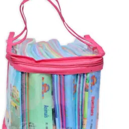 toygear My First Learning Library Cloth Book Set With Crinkle Paper Toddler Learning image 4