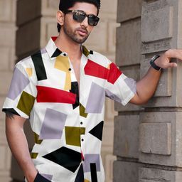 metronaut Men Regular Fit Printed Casual Shirt-picture-32