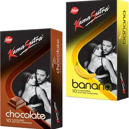 kamasutra Banana & Chocolate Flavour Condom-picture-26