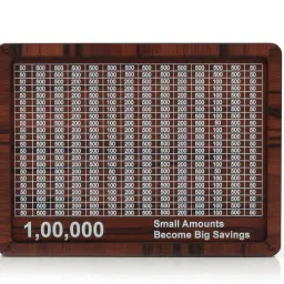 100,000 Rupees Money Saving Coin Piggy Bank | Wooden Piggy Bank Coin Bank Coin Bank-picture-12