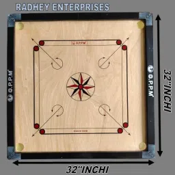 CARROM BOARD LARGE 3.81 cm Carrom Board-picture-32