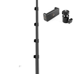 Speeqo 7" feet (210cm) strong Metal mobile phone tripod/camera stand Tripod-image-2
