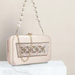 Party, Formal, Casual Gold Clutch-image-83