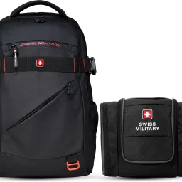 Medium 30 L Backpack Ghost 30L 15.6-Inch Laptops & 5L Water-Resistant Toiletry Bag (Pack f 2)-4