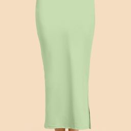Trendmalls New.P02-PaleGreen Lycra Blend Petticoat-image-127
