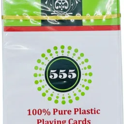 New Card-FULL PLASTIC 555 MARK PLAYING CARD (BLACK)CHEATING MARKED MAGIC CARD-image-9
