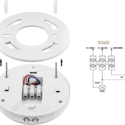 GeldTechSensor 360° PIR MOTION SENSOR Wired Sensor Security System image 4