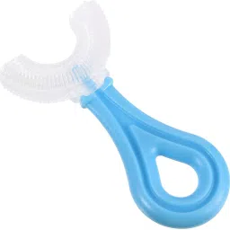 Dental Care U-shaped 2-6 Years Mouth-Cleaning Silicone Clean Brushing Kids Teeth Ultra Soft Toothbrush-40