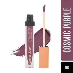 Seven Seas Transfer-Proof Ultra Matte Liquid Lipstick 9 g - Cosmic Purple-0
