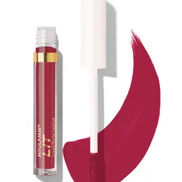 MyGlamm LIT Non-Drying Liquid Velvet Matte Lipstick with Vitamin E 1.6ml - Dogging-image-94