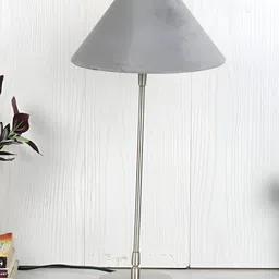 Decor de Maison Grey Aluminium Frustum Table Lamp-36
