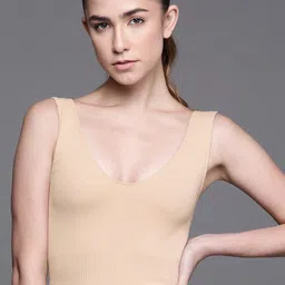 Inddus Women Seamless Non Padded Shapewear Camisole-image-71