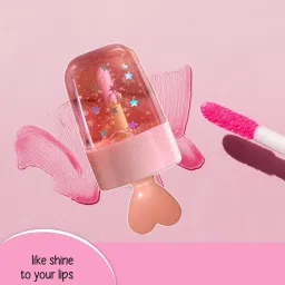 new Lip gloss for women & girl / kids pack of - 1 (5 ML PINK )-8