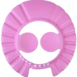 Adjustable Baby Kids Shampoo Bath Bathing Safe Soft Shower Button Closure Cap Hat Hair Shield-14