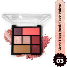 More Than Basic Face Palette| Highly Pigmented Face Palette |10.5g| Pinkalicious-24