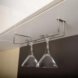 Single Line Long 20.5" Stainless Steel Wine Rack-image-58