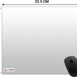 Ashvah Designer Printed Non-Slip Soft Mouse Pad for Optical/Laser Mouse (23cm x 19cm)- 033 Non Slip Base Mousepad image 4