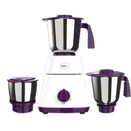 Pigeon 16086 Favourite 500 Watt 3 Jars Mixer Grinder (Shock Proof Body, White & Purple)-picture-12