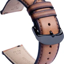 Bharat Origins WATCH BANDS INGRASSATA HONEY GENUINE LEATHER WATCH STRAP (BELT) 20mm 20 mm Genuine Leather Watch Strap-image-13