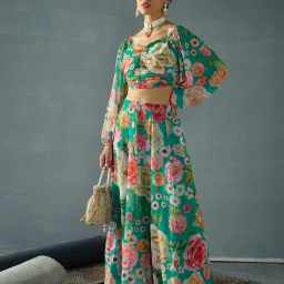 Printed Stitched Lehenga Choli-image-5