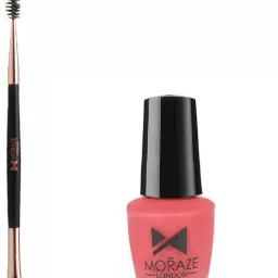 Combo Pack Of Mini Nail Polish With Makeup Brush-10