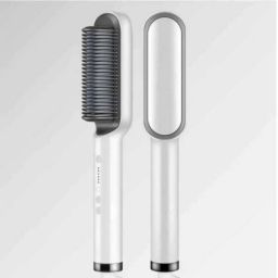hqt Designed PTC Heating Electric 5 Temperature Control Hair Straightener For Women Hair Straightener Brush-image-42