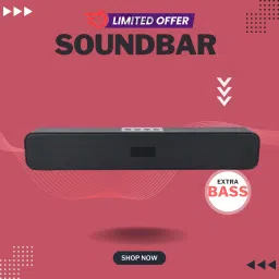 FRONY 20W Bluetooth Soundbar with 4 Hours Wireless PlayTime Bluetooth Speakers1f132 20 W Bluetooth Soundbar-picture-1
