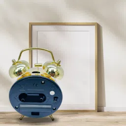 primestyle Analog Golden Clock image 2
