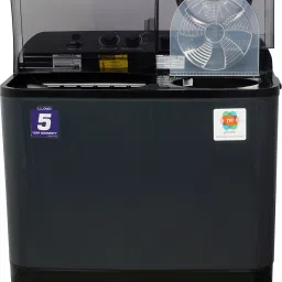 lloyd by havells 11 kg Swift Dry Technology, 1300 RPM, Soak Function, 4 Wash Programs, Magic Filter, Electro-mechanical Timer Semi Automatic Top Load Grey image 2