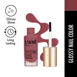 lakmé 9 to 5 Primer + Gloss Nail Color Red Alert image 2