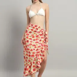 Beau Design Floral Print Women Sarong-image-91