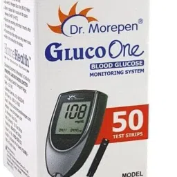 GLUCO ONE BG-03 50 STRIP PACK OF 1 Glucometer-11