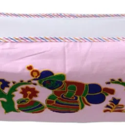 Born Baby Embroidery Khoya, Cradle Cloth, Hammock, Baby Zoli with Mosquito net-13