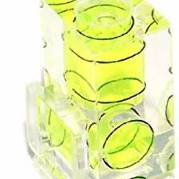 JJC SPY-2 Double Axis Spirit Level for Any Camera With Standard Hot Shoe Hot Shoe Mount Camera Leveler-53