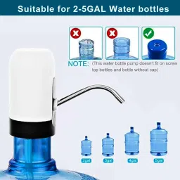 infizent Automatic Wireless Water Can Dispenser Pump with Low Noise & High Efficiency Bottom Loading Water Dispenser image 4