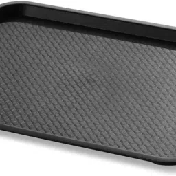 Serving Trays Premium Plastic; Rectangular for Serving Breakfast Dinner Snacks Tray-image-74