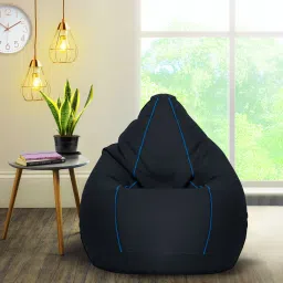 XXXL Premium Leatherette Teardrop Bean BagWith Bean Filling-picture-19