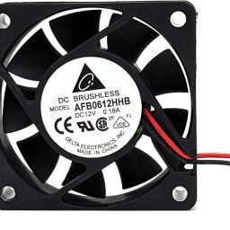 shoptron AFB0612HHB-F00 Size 60x60x15mm DC12V 0.18A 4500RPM Brushless Air Cooling Fan Cooler-image-65