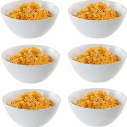 Opalware Soup Bowl Cosmo Plainware Glass Soup Serving Bowl set Microwave, Dishwasher Safe - 340 ml Opalware Soup Bowl-2