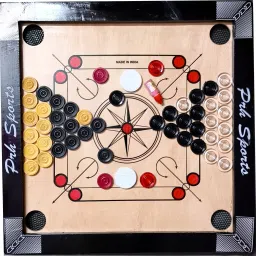 SMALL SIZE CARROM BOARD 20X20 COMBO PACK 5 cm Carrom Board-image-35
