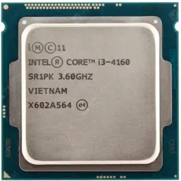 Intel Core i3-4160 (4TH Gen) 3MB Cache 3.6 GHz LGA 1150 Socket 2 Cores Desktop Processor image 2