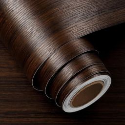 500 cm Brown Walnut Wood Wallpaper for Walls, Wall Stickers, wallpaper for furniture Self Adhesive Sticker-image-78