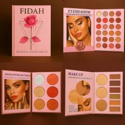 3in1 Makeup Book (24Eyeshadow,6Blushers,9Brow Powder,3Highlihters)-0