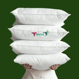 ULTRA SOFT LUXURY Cotton Solid Sleeping Pillow Pack of 4-image-23