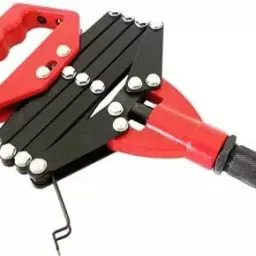 PG Folding Lazy Tong Type Heavy Duty Fast Hitting Rivet Gun-image-9