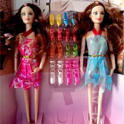 Doll With Doll Accessories and Dress for Kids-40