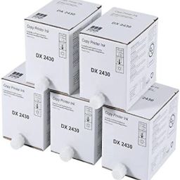verena DX 2430 Black Ink for RICO Copy Printer- 500 ml ( Pack of 5) Black Ink Cartridge-image-25