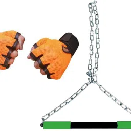 Chin up Bar Rod for Height Increasing Hanging Chain Rod and Chin-up Bar Fitness Accessory Kit Kit-image-39